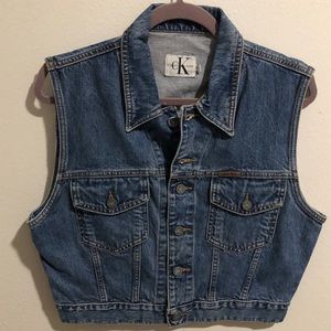 Vintage Calvin Klein Jeans Denim Vest
